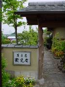 店の入り口